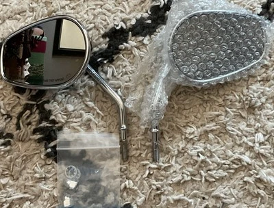 Espejo retrovisor izquierdo y derecho 13 Harley Davidson Dyna FLD Switchback con hardware. Foto 1 de 4