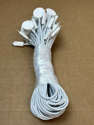 20 Pack Apple Watch Magnetic Fast Charger to USB-C Cable(1m/3.3Ft) White (A2652) - Image 1 of 4