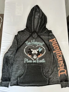 Disney Parks | Womens Medium | Lightweight Hoody | Mickey & Minnie Jumper - Bild 1 von 11