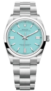 Rolex Oyster Perpetual 36MM Blue Dial Ref. 126000 *FULL SET & STICKER* - Picture 1 of 3