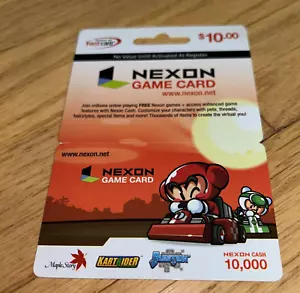 2007 NEXON Gift Card - Unused (No Cash Value) COLLECTIBLE ONLY #4 - Picture 1 of 2