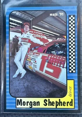1991 Maxx Update MORGAN SHEPHERD Driver Motorcraft Racing #15 of 240 - Nascar - Image 1 of 2