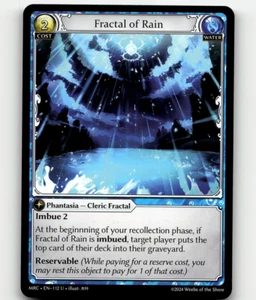 Grand Archive TCG Fractal of Rain - Mercurial Heart - Picture 1 of 1