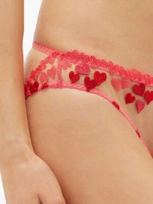AGENT PROVOCATEUR RARE CUPID RED/PINK BRIEF SIZE 2 SMALL UK 8 BNWT - Image 1 of 4