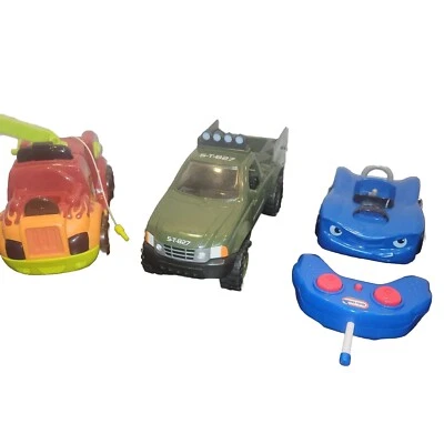 Kids/Children's Toy Lot Firetruck, Army Truck And Remote Control Car - Image 1 of 4