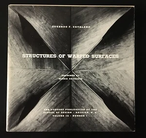 1960 Eduardo Catalano STRUCTURES OF WARPED SURFACES North Carolina 30-Plate Set - Picture 1 of 12