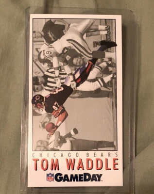 1992 NFL Gameday #50 Tom Waddle - Image 1 of 2