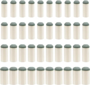 40Pcs Slip on Pool Cue Tips, 4 Sizes Pool Stick Tips No Glue or Tool Required Bi - Picture 1 of 12
