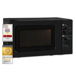 Exquisit Mikrowelle WP 700 J17-3 sw | Unterbau | 700 W | Drehteller 25,5cm - Bild 1 von 9