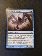 New Phyrexia ~ PHYREXIAN INGESTER rare Magic the Gathering card
