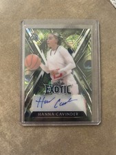 2023 Leaf Exotic Hanna Cavinder Crystal Peacock Print SSP 1/3 Auto BA-HC1