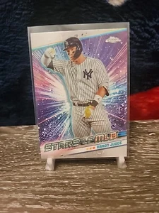 Aaron Judge CHROME Stars of the MLB SP 2024 Topps Series 1 # CSMLB-13 - Picture 1 of 2
