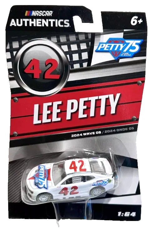 Lee Petty #42 Petty 75 años de carreras 2024 Wave 5 Nascar auténtico diecast Foto 1 de 1