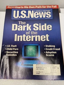 U.S. News & World Report Magazine August 2000 - Dark side of the Internet - Picture 1 of 3