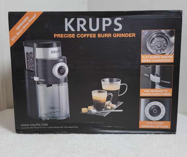 KRUPS GX5000 Professional ELECTRIC COFFEE GRINDER Adjustable Grind, tested Photo Related