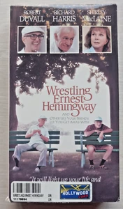 Wrestling Ernest Hemingway VHS 1993 Hollywood Video - Picture 1 of 8