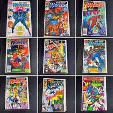 (Lot Of 9) The New Warriors No. 6, 8, 14, 15, 16, 18, 19, 20 Marvel Comics 1990