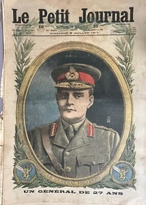 Le Petit Journal 1917 No. 1385 General Freyberg - All Women Coltineuses A Paris - Picture 1 of 2