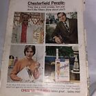 1965 Chesterfield King Cigarettes 7-up Man’s Mixer Sports Afield Print Ad