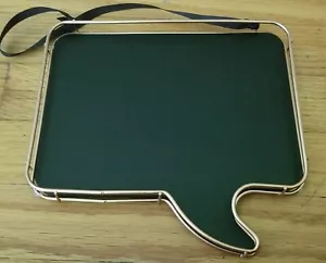 Small 8.5'' x 6.5" Chalkboard Blackboard Wall Mount Memo Board Home Office - Picture 1 of 2