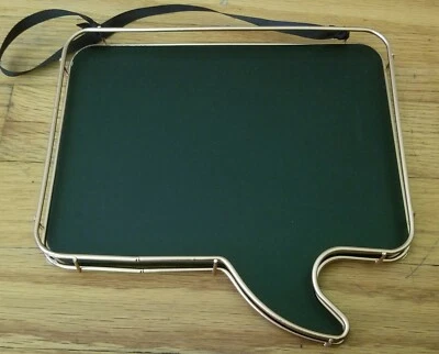 Small 8.5'' x 6.5" Chalkboard Blackboard Wall Mount Memo Board Home Office - Image 1 of 2