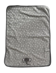 Manta Lovey para bebé polar estrellas elefante gris Walmart Parents Choice niños - Imagen 1 de 7