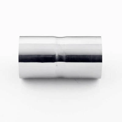 2-1/2" 2.5 ID to 2-1/2" ID Exhaust Pipe Connector Coupler 304 Stainless Steel - Image 1 of 2