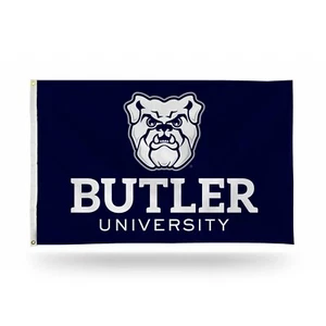 Butler Bulldogs Dark Background Team Logo Flag 3x5 FT Banner - Picture 1 of 1