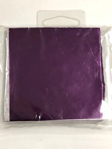 3x3 Purple Candy Foil Wrappers Confectionery Foil 125 count - Picture 1 of 1