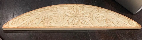 VINTAGE PLAQUE DECORATIVE WALL, UNDER DOOR,UNDER WINDOW PANEL 29.25" X 7" Cover