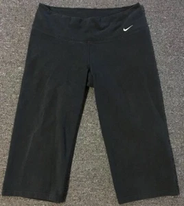 Nike Dri Fit kurze Damenhose M Swoosh Sport Yoga Sport Training Vintage 90er - Bild 1 von 6