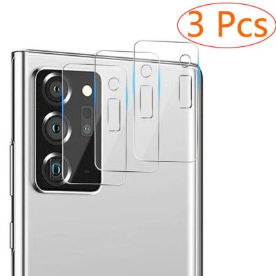 3x Camera Lens Screen Protector For Samsung Galaxy Note 20 Ultra Tempered Glass - Image 1 of 4