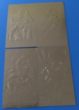 1994 Superman The Man Of Steel Platinum Series “Forged In Steel” SET FS1-FS4