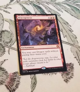 MTG 1x Dracogenesis, NM, Tarkir: Dragonstorm, Dragons Free To Cast Enchantment - Bild 1 von 1