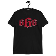 666 The Number of The Beast Short-Sleeve Unisex T-Shirt