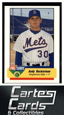 Andy Beckerman 1994 Fleer ProCards #696 Binghamton Mets - Image 1 of 2