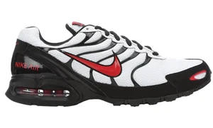 NEW Men's Nike AIR MAX TORCH IV 4 Shoes PLUS CU9243 100 White Red - Picture 1 of 1