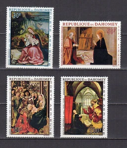 Dahomey 1967 poste aérienne tableaux de maîtres 4 timbres neufs MNH / TE5439 - Picture 1 of 1
