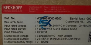 Servoaccionamiento Beckhoff AX5172-0000-0200 1 PIEZA nuevo envío rápido - Imagen 1 de 1