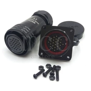 SA28 WEIPU 16 Pin Aviation Cable Connector,Circular Connector Plug Socket IP67 - Picture 1 of 7