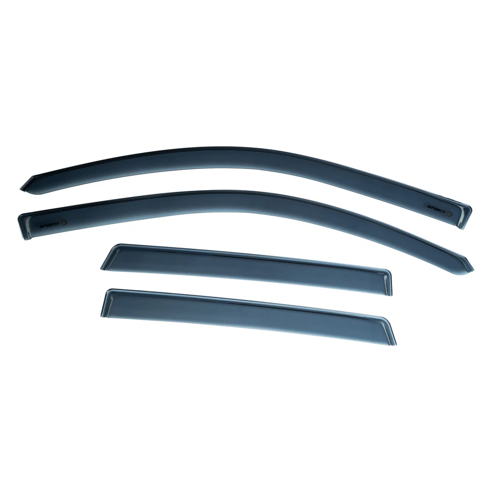 Sporty Windabweiser Satz 4 für Daewoo Kalos 2002-2011 5-türig, vorne und hinten - Bild 1 von 4