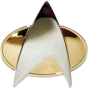 Star Trek TNG Communicator Metal Pin, 2 Inch Tall - Picture 1 of 12