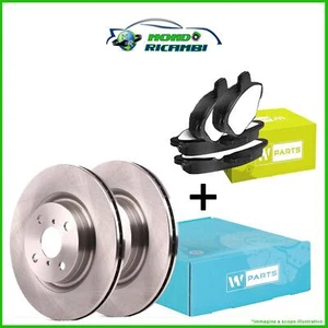 KIT DISCHI + PASTIGLIE ANTERIORI ALFA ROMEO MITO 1.3 MJT - 1.4 Tjet - 1.6 JTDM - Imagen 1 de 3