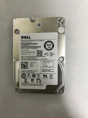  Dell ST600MP0005 4HGTJ 600GB 15K 2.5 in SAS 12Gbps 128MB HDD Hard Drive 04HGTJ - Image 1 of 4