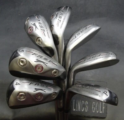 Set of 7 x Ladies Slazenger FAST Irons 4-PW Ladies Graphite Shafts G Tour Grips - Image 1 of 4