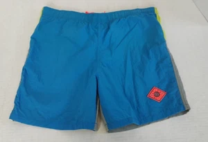 Vtg Ocean Pacific Swim Trunks Youth 18-XL Board Shorts 1991 World Team Men's S/M - Picture 1 of 9