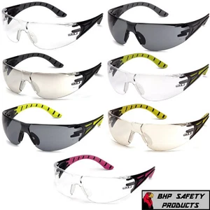 Pyramex Endeavor Plus Safety Glasses Lightweight with Soft Adjustable Nosepiece - Picture 1 of 72