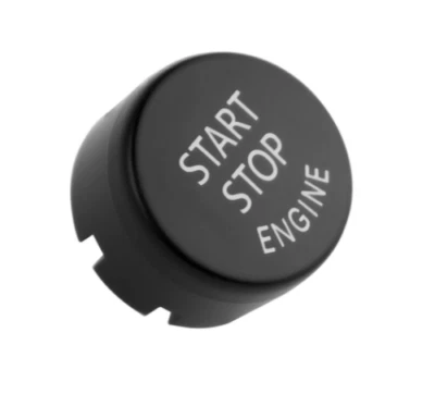 Black BMW 1 2 3 4 5 SERIES F10 F20 F30 F32 START STOP PUSH BUTTON ENGINE - Image 1 of 3