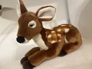 Webkinz Signature Deer Plush Doe Fawn Stuffed Animal 12” Ganz No Code Retired - Picture 1 of 12