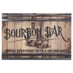 Alfombrillas de Bar para Bar en Casa, Accesorios de Cocina Rústicos Enrollables Bartender Bebida Mat... - Imagen 1 de 7